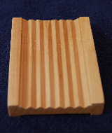 wooden soap dishes and bath accessories