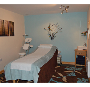 Natroma Holistics treatment room in Stourbridge West Midlands